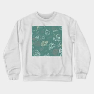 Autumn, Leaves Pattern 10 Crewneck Sweatshirt